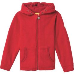Bluza w kolorze czerwonym. Czerwone bluzy dla niemowląt Steiff, z aplikacjami, bez ramiączek, bez kaptura. W wyprzedaży za 68.95 zł.