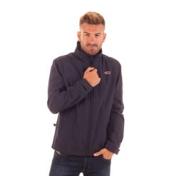 Kurtka turystyczna męska Napapijri Shelter. Niebieskie kurtki męskie Napapijri, m, bez wzorów, trekkingowe. Za 349.99 zł.
