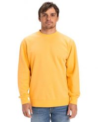 Bluza z okrągłym dekoltem dla Mężczyzn SALT WATER Pomarańczowy. Brązowe bluzy męskie Quiksilver, m, bez wzorów, z bawełny, bez kaptura. Za 219.50 zł.