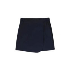Damskie spódnico-spodenki TBS Darci. Niebieskie szorty damskie TBS, na lato, s, bez wzorów, z materiału, eleganckie. Za 313.35 zł.