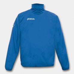 Kurtka do biegania męska Joma Windbreaker. Niebieskie kurtki męskie Joma, m, bez wzorów, bez kaptura. W wyprzedaży za 128.05 zł.