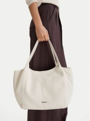 Lasocki Torebka CEO-LSK-X-001-09 Écru. Torebki do ręki damskie Lasocki, bez wzorów, z materiału, bez dodatków. Za 199.99 zł.