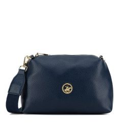Torebka Beverly Hills Polo Club. Niebieskie listonoszki damskie Beverly Hills Polo Club, bez wzorów, bez dodatków. Za 159.99 zł.