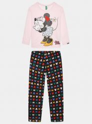 United Colors Of Benetton Piżama 3Y5E0P04Z Różowy Regular Fit. Czerwone bielizna dla dziewczynek United Colors Of Benetton, bez wzorów, z wiskozy. Za 109.99 zł.