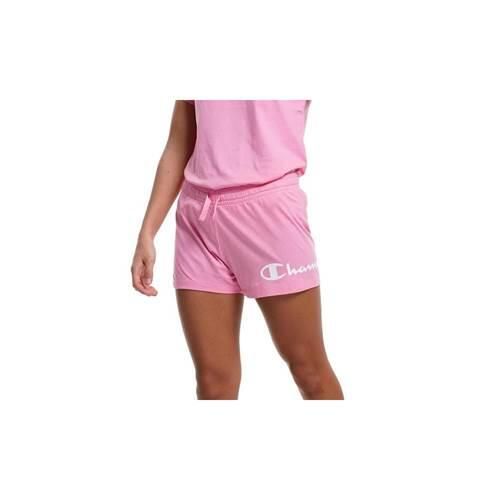 Spodnie sportowe dziewczęce Champion 404310PS074. Czerwone spodnie sportowe dla dziewczynek Champion, bez wzorów, z bawełny. Za 59.40 zł.