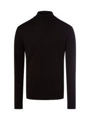 Finshley & Harding sweter z dzianiny Mężczyźni wełna ze strzyży czarny, XXXL. Czarne swetry przez głowę męskie Finshley & Harding, m, bez wzorów, z dzianiny, bez kołnierzyka. Za 179.95 zł.