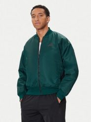Adidas Kurtka bomber Stadium JX5637 Zielony Loose Fit. Zielone kurtki męskie Adidas, m, bez wzorów, z syntetyku, bez kaptura. Za 419.99 zł.