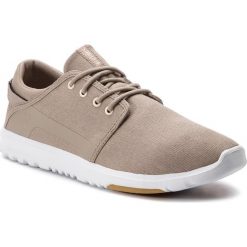 Sneakersy ETNIES - Scout 4101000419 Tan/White/Gum 269. Brązowe półbuty na co dzień męskie Etnies, z materiału, klasyczne, bez zapięcia. W wyprzedaży za 199.00 zł.