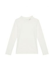 Guess Bluzka J5BI14J1314 Écru Slim Fit. Bluzki dla dziewczynek Guess, z aplikacjami, z bawełny, bez kołnierzyka, bez ramiączek. Za 69.99 zł.