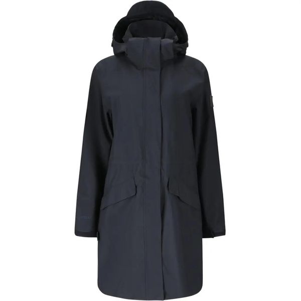Parka dla kobiet Whistler Marico Pro. Czarne parki damskie Whistler, na zimę, l, bez wzorów, z materiału, eleganckie, z kapturem. Za 311.50 zł.