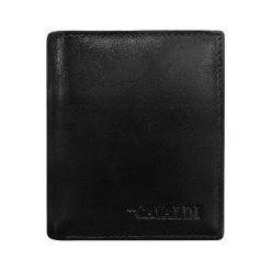 Portfel męski skórzany 4 u Cavaldi 0720-BS czarny. Czarne portfele męskie 4U Cavaldi, bez wzorów, ze skóry. Za 49.99 zł.