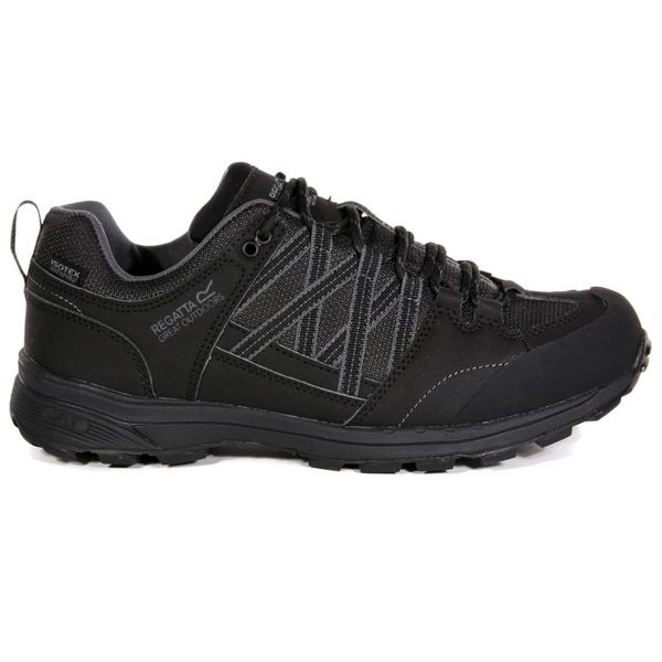 Buty trekkingowe męskie Regatta Samaris II Low. Czarne trekkingi męskie Regatta. Za 241.49 zł.