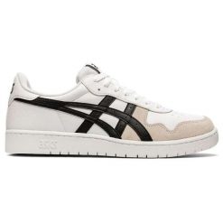 Sneakersy Asics Japan S. Białe buty sportowe męskie Asics, ze skóry, bez zapięcia. Za 350.50 zł.