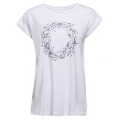 Koszulka damska turystyczna Alpine Pro Omba 2. Białe t-shirty damskie Alpine Pro, xl, bez wzorów, z bawełny, klasyczne, bez kołnierzyka. Za 149.00 zł.