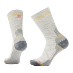 Skarpety trekkingowe damskie Smartwool Hike Light Cushion Crew. Szare skarpety damskie Smartwool, bez wzorów, z wełny. Za 109.99 zł.