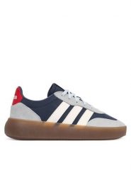 Adidas Sneakersy Barreda Decode JP6728 Granatowy. Niebieskie buty sportowe dziewczęce Adidas, bez wzorów, ze skóry, bez zapięcia. Za 239.99 zł.
