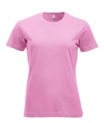 Clique New Classic-T Women – Klasyczny t-shirt z bawełny ringspun. Czerwone t-shirty damskie CLIQUE, m, bez wzorów, z bawełny, klasyczne, bez kołnierzyka. Za 104.55 zł.