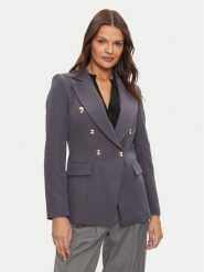 Maryley Marynarka 24IB139/43ST Szary Regular Fit. Szare żakiety damskie Maryley, s, bez wzorów, z syntetyku. Za 359.99 zł.