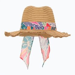 Kapelusz damski Rip Curl Oceans Panama. Brązowe czapki i kapelusze damskie Rip Curl, bez wzorów, z materiału, klasyczne. Za 129.99 zł.