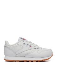 Reebok Sneakersy EO-CLASSIC LEATHER 100000166 Biały. Białe buty sportowe dziewczęce Reebok, bez wzorów, ze skóry, bez zapięcia. Za 199.99 zł.