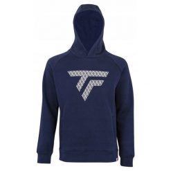 Bluza z kapturem męska Tecnifibre Fleece Hoodie. Niebieskie bluzy męskie TECNIFIBRE, m, bez wzorów, z kapturem. W wyprzedaży za 263.00 zł.