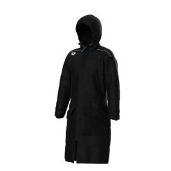 Parka Arena Team Solid. Czarne parki damskie Adidas, bez wzorów, sportowe, bez kaptura. Za 671.50 zł.