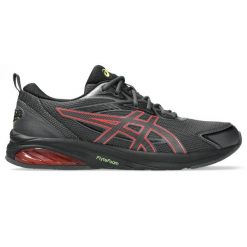 Sneakersy Asics Gel-Quantum Kei. Czerwone obuwie sportowe damskie Asics, bez wzorów, do biegania. Za 436.50 zł.