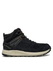 Merrell Trapery Wildwood Mid Ltr Wp J068027 Czarny. Czarne śniegowce i trapery męskie Merrell, ze skóry, bez zapięcia. Za 359.99 zł.
