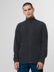 4f Polar męski H4Z22-PLM352 Ciemny niebieski r. M. Niebieskie bluzy męskie 4f, m, bez wzorów, z polaru, bez kaptura. Za 19.59 zł.