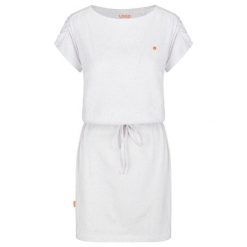 Damska sukienka LOAP Burka, S. Czarne sukienki damskie LOLË, na lato, s, bez wzorów, z bawełny, sportowe, bez kołnierzyka, bez ramiączek, sportowe. Za 141.99 zł.