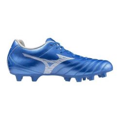 Buty piłkarskie Mizuno Monarcida Neo III Select MD. Białe buty sportowe męskie Mizuno, z syntetyku, bez zapięcia, do piłki nożnej. Za 339.99 zł.