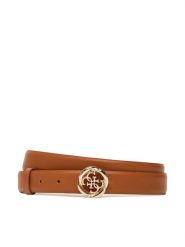 Guess Pasek Damski BW9260 P5325 Brązowy. Brązowe paski damskie Guess, z aplikacjami, ze skóry. Za 199.99 zł.