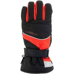 Wodoodporne i oddychające rękawiczki narciarskie dla mężczyzn. Fioletowe rękawiczki męskie na zimę, bez wzorów, z materiału, sportowe. Za 65.25 zł.