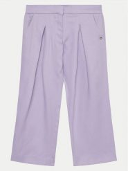 Original Marines Spodnie materiałowe DEP3120F Fioletowy Regular Fit. Fioletowe spodnie materiałowe dla dziewczynek Original Marines, bez wzorów, z lyocellu. Za 69.99 zł.