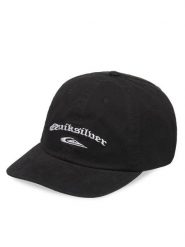 Quiksilver Czapka z daszkiem Mercury EQYHA03410 Czarny. Czarne rękawiczki męskie Quiksilver, bez wzorów, z bawełny. Za 129.99 zł.