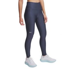 Legginsy treningowe damskie Under Armour HG Armour HiRise Downpour. Szare legginsy damskie Under Armour, xl, bez wzorów, do biegania. Za 149.99 zł.