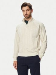 Lacoste Bluza SH9775 Beżowy jasny Regular Fit. Brązowe bluzy męskie Lacoste, m, bez wzorów, z syntetyku, bez kaptura. Za 859.99 zł.