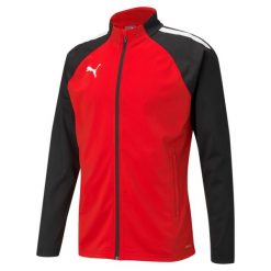 Bluza piłkarska męska PUMA teamLIGA. Czarne bluzy męskie Puma, m, bez wzorów, bez kaptura. Za 253.00 zł.