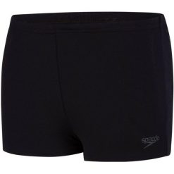 Spodenki kąpielówki dla dzieci Speedo Essential. Czarne kąpielówki dla chłopców Speedo, bez wzorów. Za 112.00 zł.