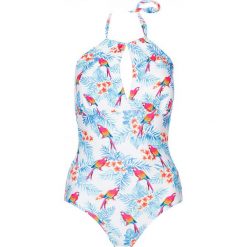 Strój kąpielowy "Malibu Beach" w kolorze biało-niebieskim. Białe kostiumy jednoczęściowe damskie marki ESPRIT. W wyprzedaży za 181.95 zł.
