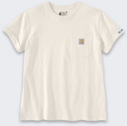 Koszulka Carhartt Love Of Labor Loose Fit Malt. T-shirty damskie Carhartt, bez wzorów, bez kołnierzyka. Za 135.28 zł.