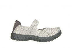 Półbuty Rock Over Silver Bird 032918, Biały, Materiał - 37. Białe obuwie sportowe damskie Rock Spring, bez wzorów, z materiału. W wyprzedaży za 164.99 zł.