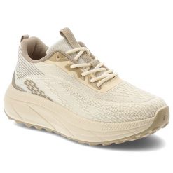 Sneakersy damskie Big Star, cholewka z materiału tekstylnego o oddychającej strukturze klasyczne sznurowanie, beżowe, TT274318. Brązowe półbuty damskie Big Star, bez wzorów, biznesowe, bez obcasa, bez zapięcia. Za 152.90 zł.