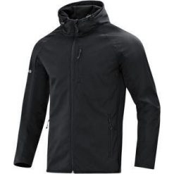 Kurtka Jako softshell light. Szare kurtki męskie Jako, bez wzorów, z softshellu, trekkingowe. Za 419.00 zł.
