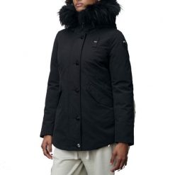 Kurtka BLAUER IRMA Czarny. Czarne kurtki damskie Blauer, m, bez wzorów, z tkaniny, bez kaptura. Za 1,489.99 zł.