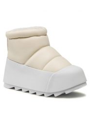 United Nude Botki Polar Bootie II 10778798125 Beżowy. Brązowe botki damskie United Nude, z materiału, bez obcasa, na koturnie, bez zapięcia. Za 1,379.00 zł.