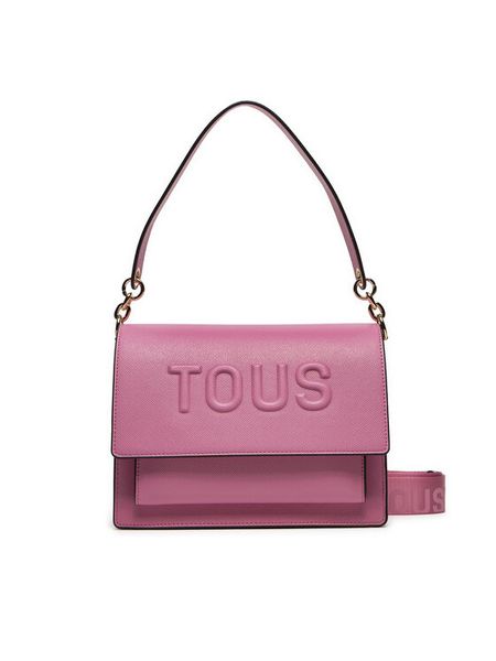 TOUS Torebka Audre T Brenda 2002104913 Różowy. Czerwone torebki do ręki damskie tous, bez wzorów, ze skóry, bez dodatków. Za 519.99 zł.