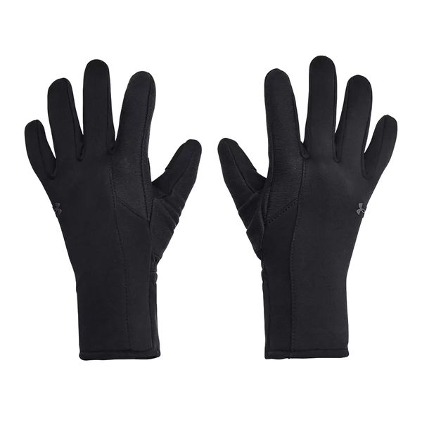Rękawiczki trekkingowe damskie Under Armour Storm Fleece. Czarne rękawiczki damskie Under Armour, bez wzorów, sportowe. Za 119.99 zł.