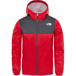 The North Face Kurtka Chłopięca B Zipline Rain Jacket Tnf Red/Graphite Grey Xs. Czerwone kurtki i płaszcze dla chłopców The North Face, sportowe. Za 259.00 zł.