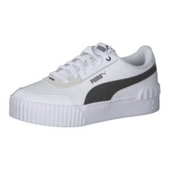 Buty Sportowe Damskie Puma Carina Lift 37303102 r 37,5. Białe obuwie sportowe damskie Puma, bez wzorów, z materiału. Za 213.99 zł.